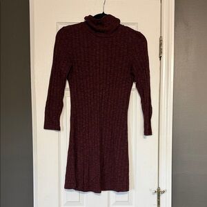 American Eagle Keyhole Turtleneck Dress